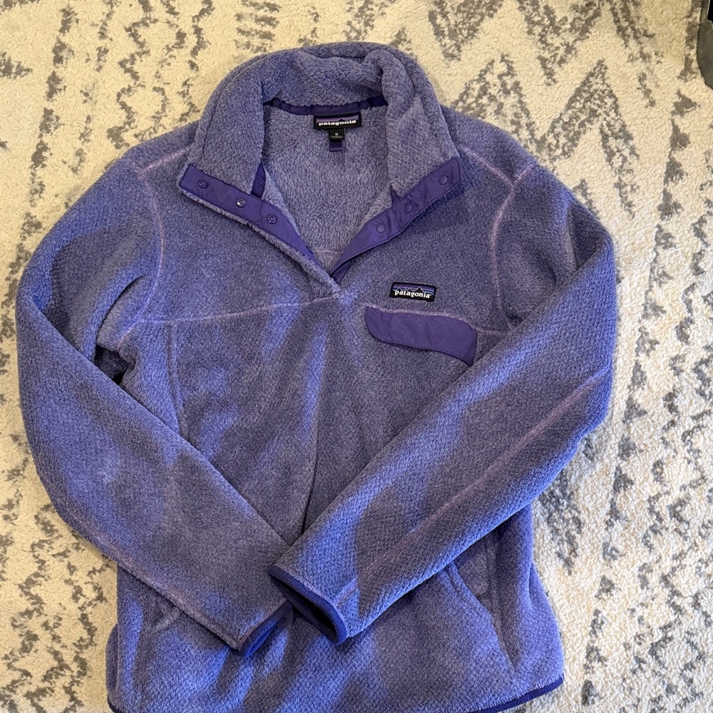 Patagonia Purple Fleece Jacket